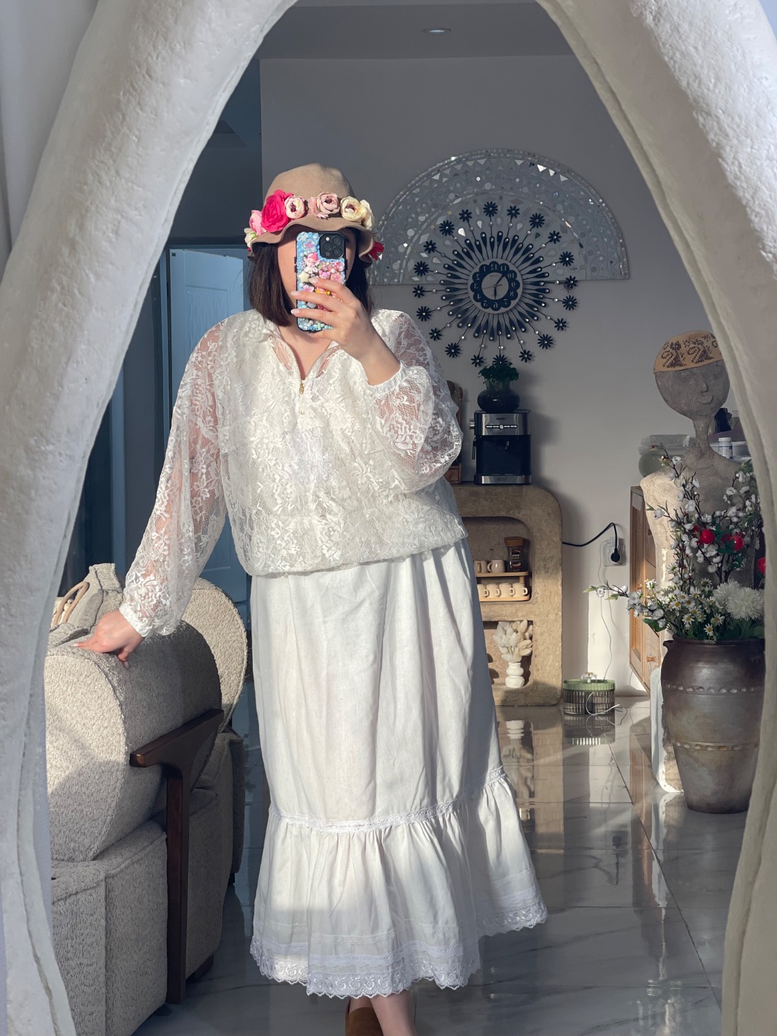 سارافون لینن سفید