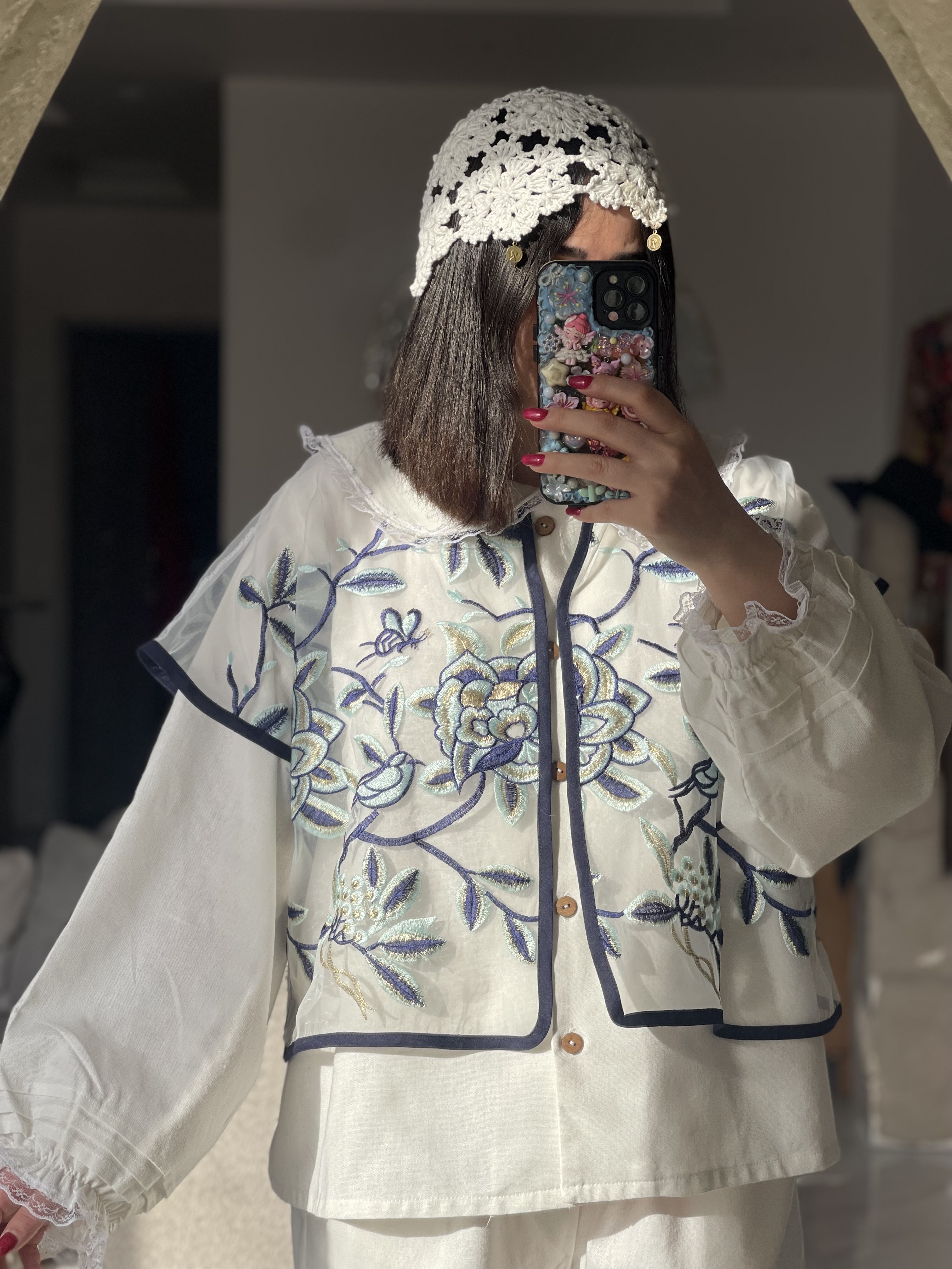 وست شیشه ایی سورمه ایی