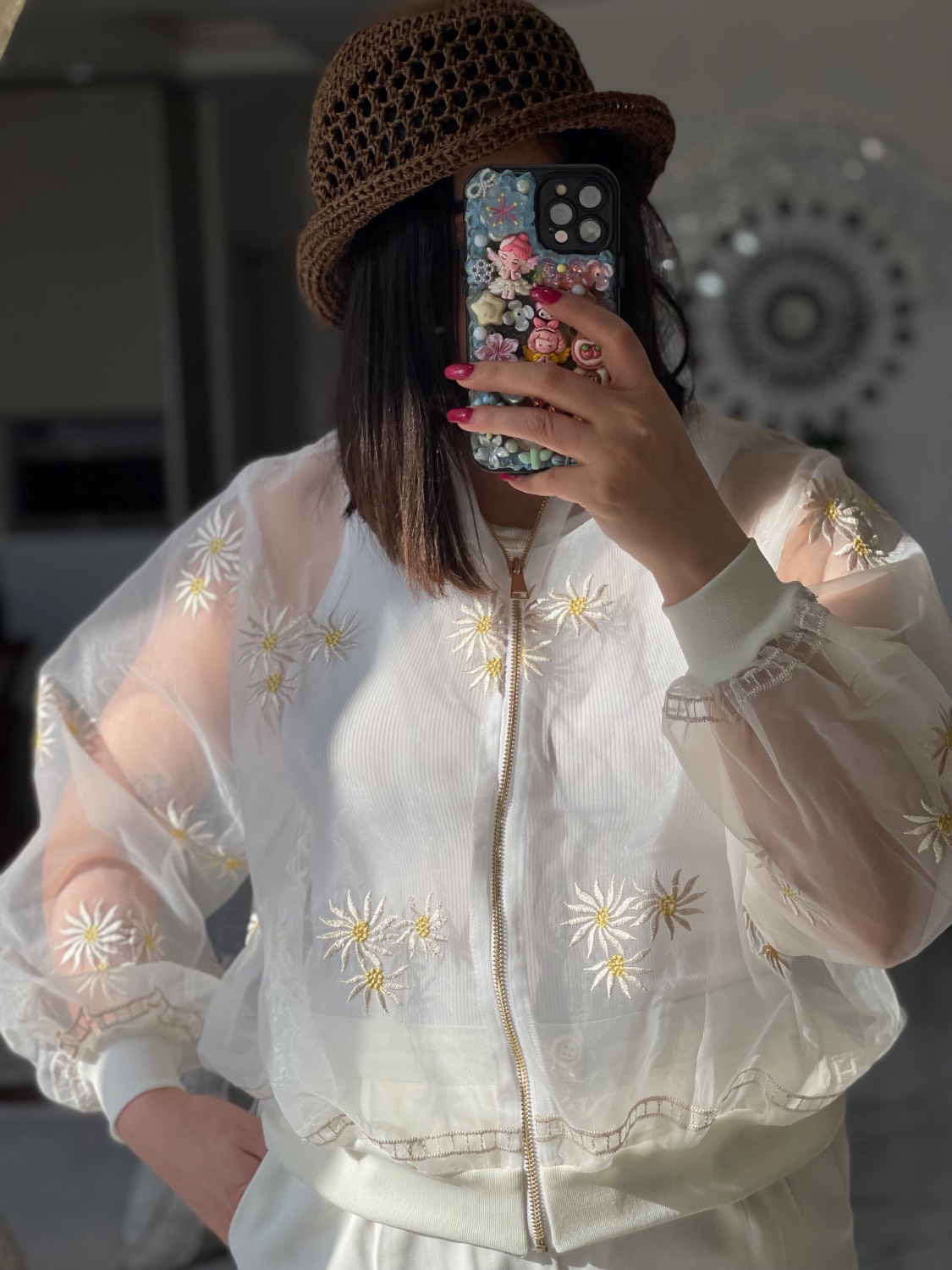 بامبر شیشه ایی بابونه